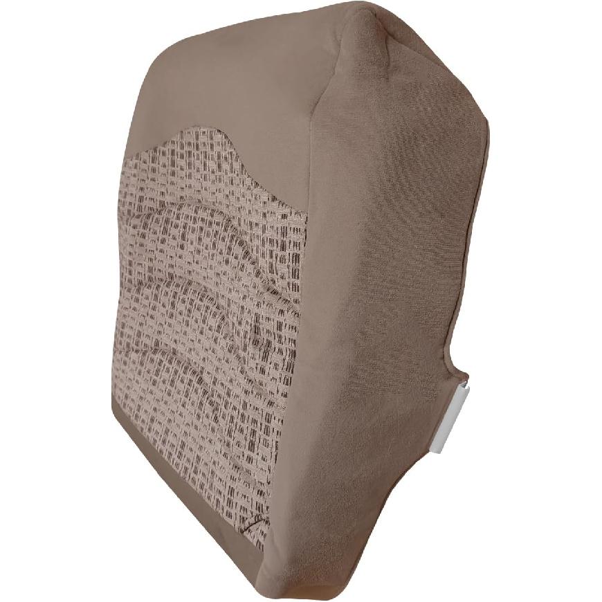 

Driver Bottom Cloth Seat Cover, Tan Seat Cover Fits for Ford F250 F350 F450 F550 XLT Single Cab 1999-2000