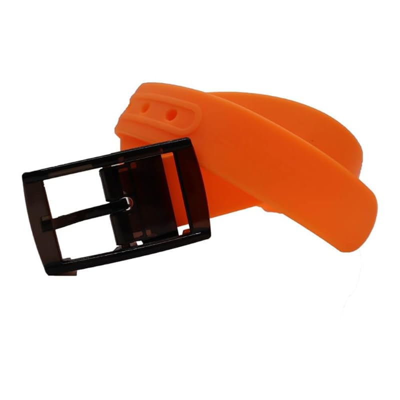 

[Bartle] BURTLE silicone belt 4104 one pin belt waterproof metal free 84 orange
