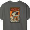 Kingfish Jumping Fish T-shirt | Fishing Graphic Tee