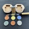 Nuovo Kit Affilacoltelli a Rotella Porta Coltelli Magnetico Angolo Regolabile Set Cilindrico Disco Lucidante Ceramico da Cucina Utensile da Cucina