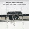 Clear Imaging Car Backup Camera Rain Cover Guard Scratch Resistant ABS Construction Rainproof Universal Application