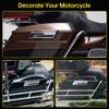 ABS Motorcykelväskelåsöverdrag För Harley Touring Electra Street Glide Road King FLH FLT FLHR FLTR 1993-2013