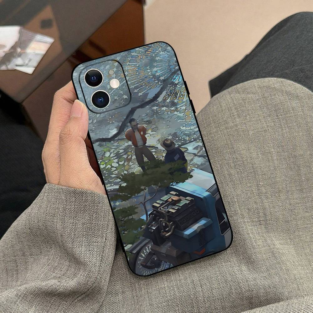 Game Disco G-ElysiumS Phone Case Black Phone Case For IPhone 17/16/15/13/14 Pro Max/ 11Plus/X/Xr/Xs Max 13mini
