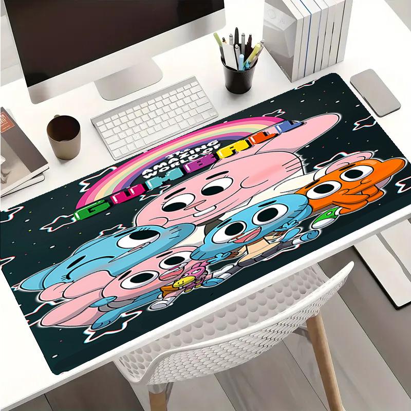 The Amazing World of Gumball1 Mouse Pad - Non-Slip Rubber Base, Smooth Surface for Work,Gaming,Office,And Home Use, Desk Mouse Pad
