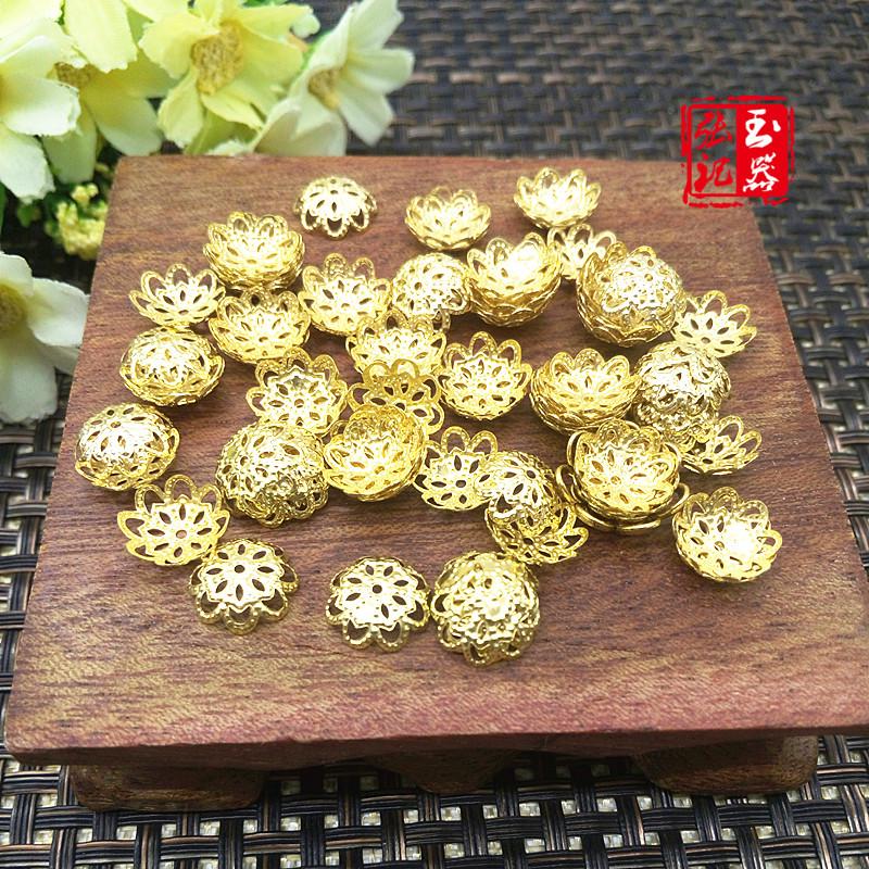 Metal Spacer Flower Base Jewelry Accessories in Various Styles Metal