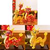 Printing Plush Dragon Toy Stuffed Animal Doll New Year Gift Home Decoration