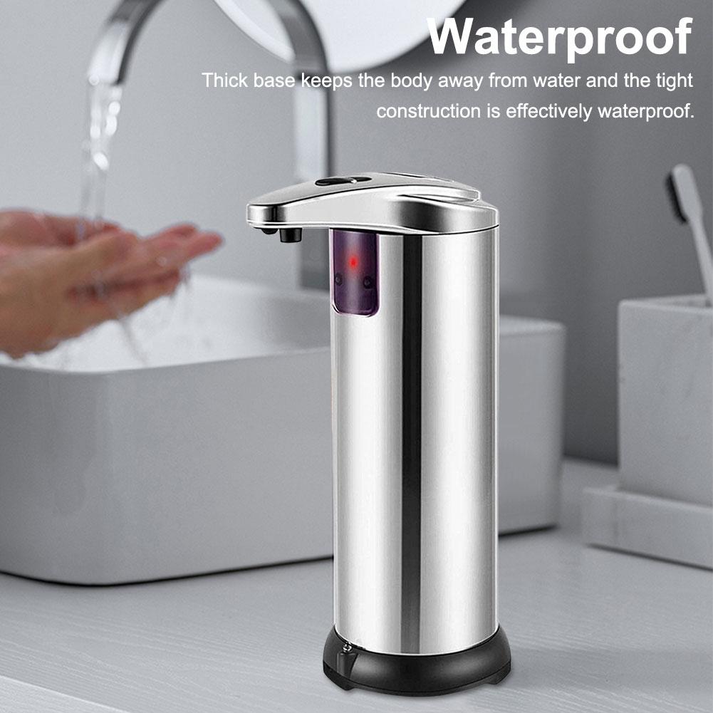 Automatic Soap Dispenser Touchless Dish Soap Dispenser Stainless Steel Electric Soap Dispenser Hands Free Auto Soap Dispenser