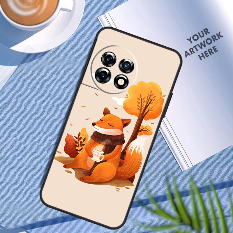 

Autumn Leaves Fall Fox Case For OnePlus Nord 5 CE 4 3 2 Lite N20 N30 OnePlus 15 13 12 11 9 10 Pro 12R 13T 13R Cover OnePlus Nord 5