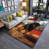 Bullfighting Scene Arena Rug suitable as a non-slip mat for the living room or bedroom sofa