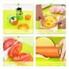9PCS Kids Cooking Cutter Knife Set Plastic Fruit Knives DIY Toddlers Kid Safe Peeler Knife Cutting Boards Kitchen Accessories