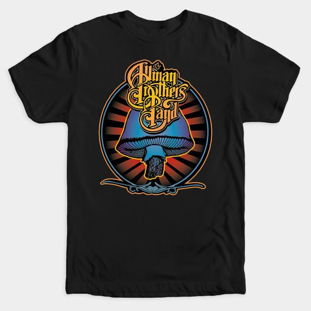 The Allman Brothers Wo Alles In Texas Beginnt Duane Gregg Allman T-Shirt
