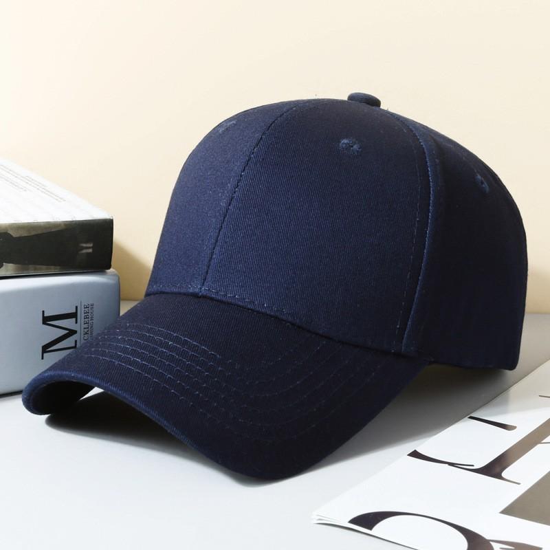 Classic Cotton Baseball Hat With Adjustable Fit For Casual Wear And Sunshade
