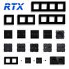 BLACK 3-field glass frame for the RTX SH system