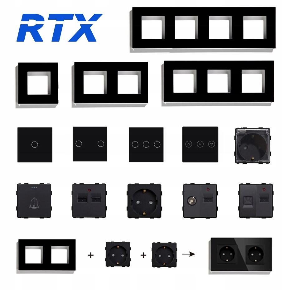 BLACK 3-field glass frame for the RTX SH system