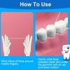 1 db Dobozos Menta Fogászati Fogselyem Tekercs Kulcstartó Tisztítás Szájápolási Eszközök Fogászati Fogselyem Pálcika Felnőtt Otthoni Készlet Tisztítás Interdentális Kefe