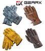 Mens Distressed Aniline Leather Gloves Brown Vintage Classic Motorcycle Fashion Gloves Cowhide