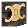 Celine Claude Lock Logo Monogram Print Leather Mini Handbag Women Handbag Brown 10I512DQB-04LU