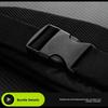 Ultra-Thin Sports Waist Bag Double Zipper Pocket Waterproof Mobile Phone Waist Bag 7-Inch Size Adjustable Running Waist Bag Yoga