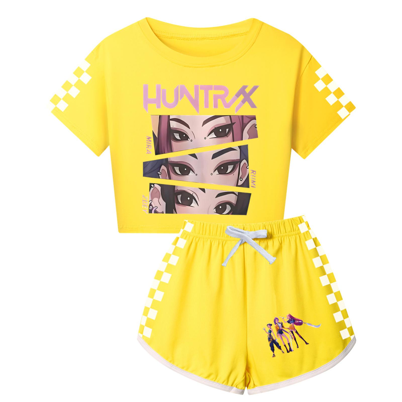 

Детский спортивный костюм с капюшоном унисекс, двухпредметный комплект для бега, толстовка с длинным рукавом и капюшоном + спортивные штаны 160 жёлтый