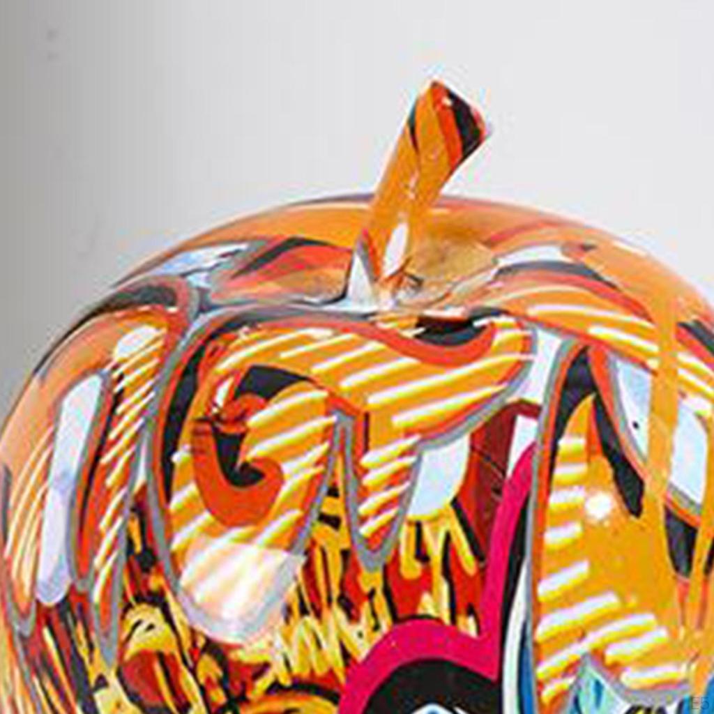 Miniatura Minimalista Colorida Brilhante Fruta Ornamento Estante Balcão de Escritório Decoração de Hotel