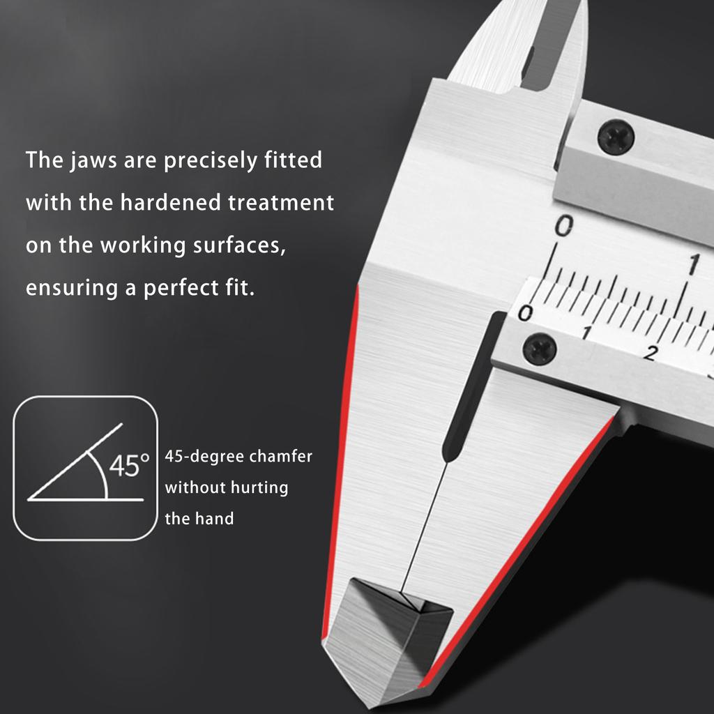 Stainless Small Size Caliper 0-100mm Vernier Caliper Portable Micrometer High Accuracy Measuring Tool for Jewelry Coins