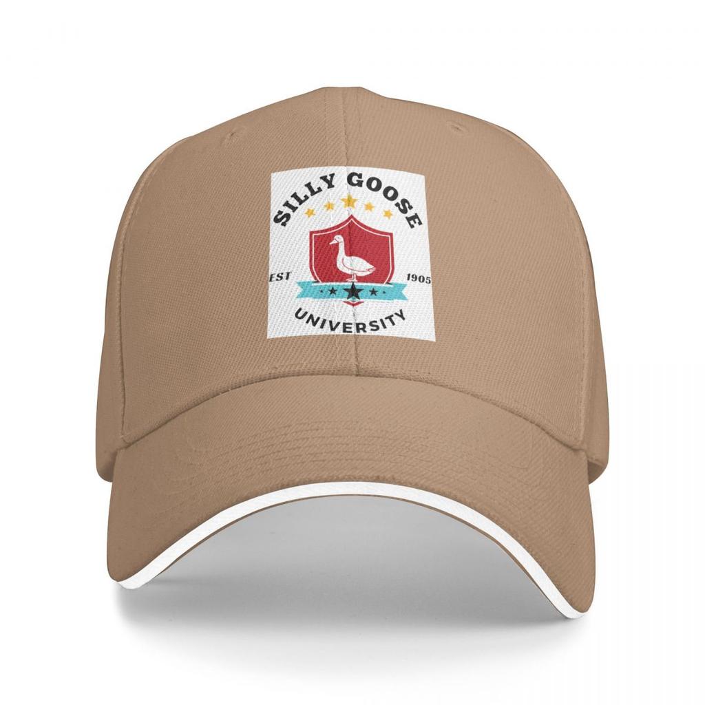 Unisex Baseballkappen Silly Goose University Lustiges Logo Outdoor Streetwear Sommer Sport Baseballkappen Hip Hop Kappe Casquette Hüte