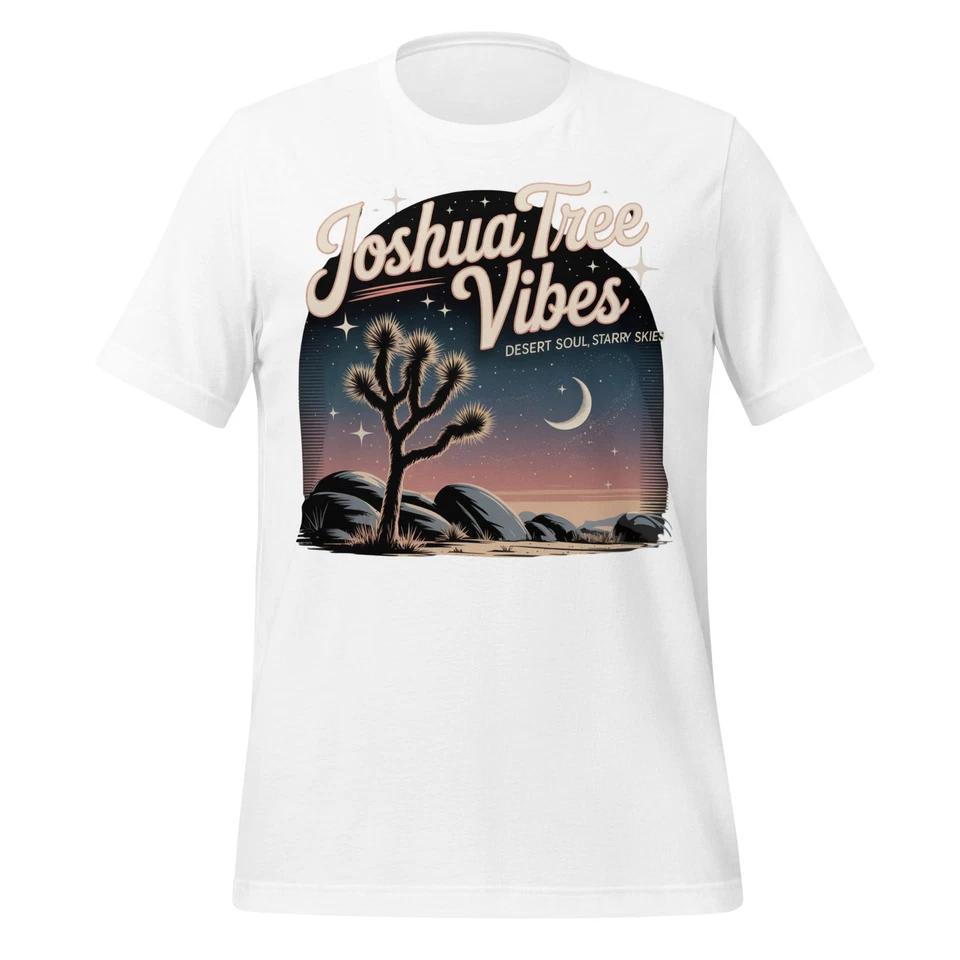 Joshua Tree Vibes Starry Night Desert Soul Unisex Hiking Adventure T-Shirt M