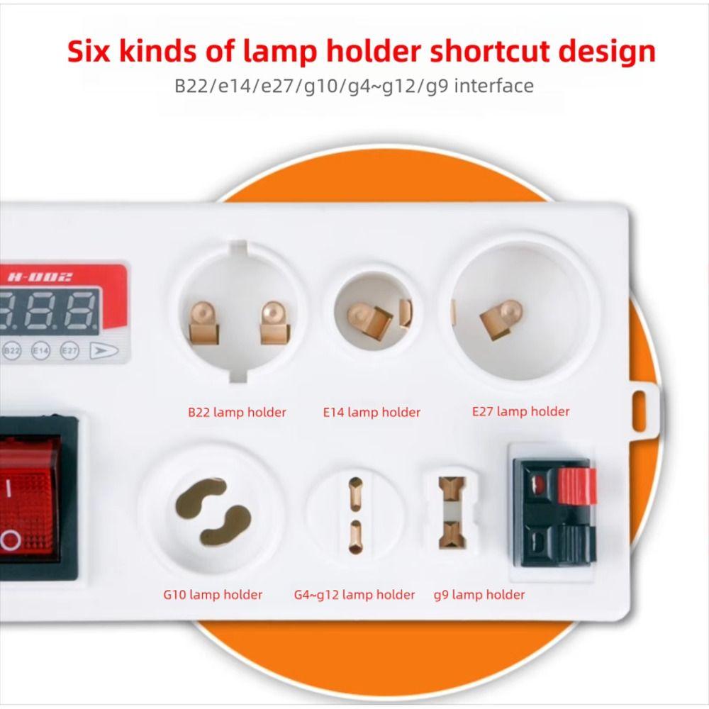 Multifunctional LED Power Tester Easy To Use Accurate Measurement LED Lamp Tester PC Casing Quick Fast Voltage Tester