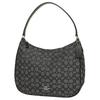 Coach Zip Shoulder Bag Classic Monogram Zipper Closure Leather Large Women Shoulder Bag Black 29959-SVDK6