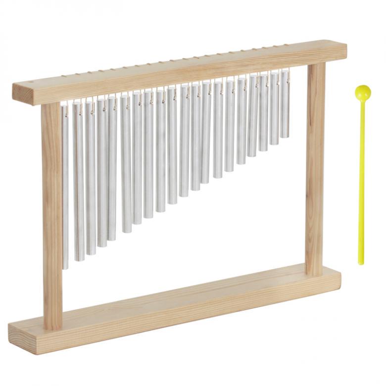 Nuovi campanelli eolici a 20 toni con cornice in legno che suonano campanelli eolici con decorazione per strumenti a bastoncino