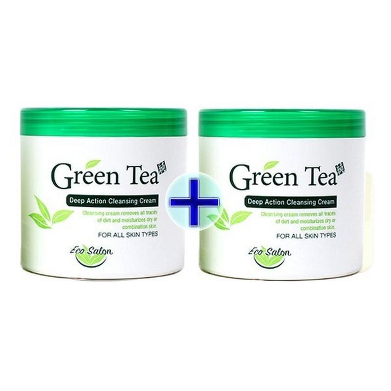 Organia Eco Salon Green Tea Cleansing Cream, 450g, 1 pcs