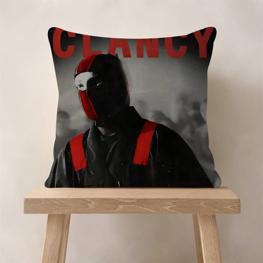 TTwenty One Pilots Band Pillow Covers Cartoon Sofa Decorative Home Doublesided Printing Short Plush Cute Cushion Cover