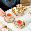 High-End Tea Set Ceramic Coffee Cup Set Scented Tea English Afternoon Tea Flower Home Living Room Office