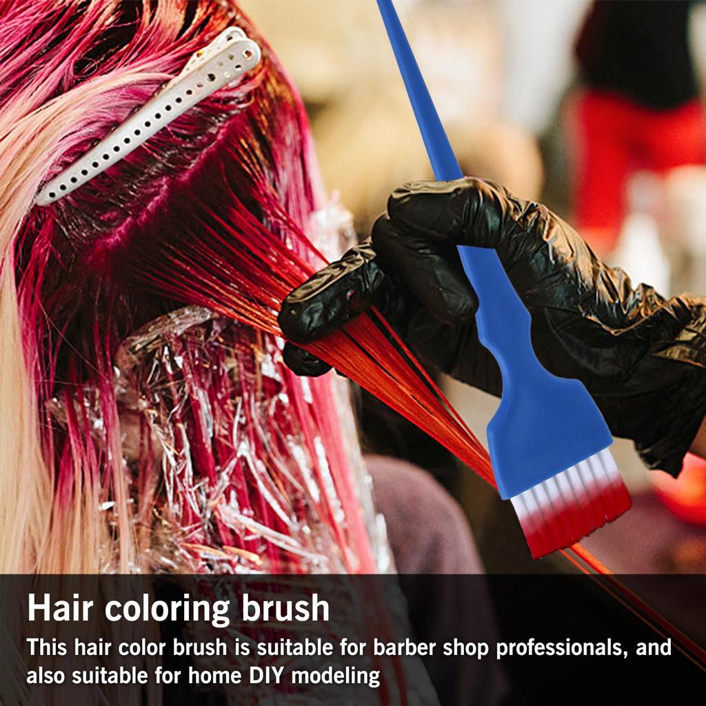 1 Pcs Hair Dye Brush Coloring Combs Barber Tools Color Tint Applicator Highlight Dyeing Brush Kit Salon Hair Coloring