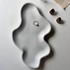 2026 Latest Models Large Size Irregular Cloud Shape Concrete Tray Silicone Molds for Cement Plaster Gypsum Decoration Storage