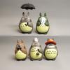 Totoro Figure Mini Statue Anime Miyazaki Hayao Series Cute Micro Landscape Car Ornament Decorative Collectible Kid Gift