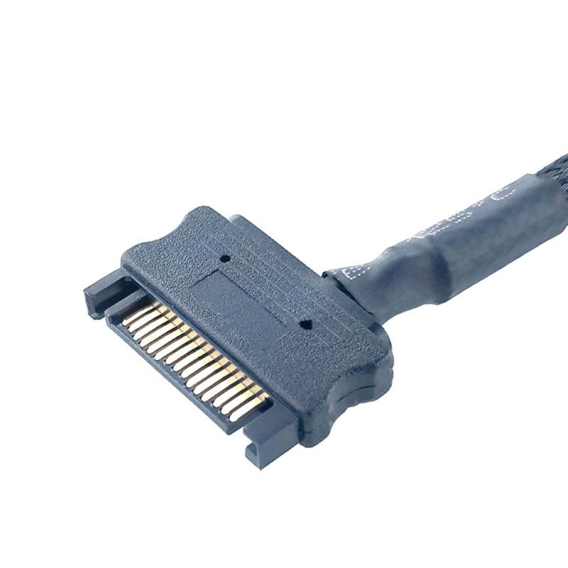 Qualität 4-Port SATA zu 4-Pin Splitterkabel Lüfteradapterkabel Kompatibel für Computer-Kühllüfter und Systeme