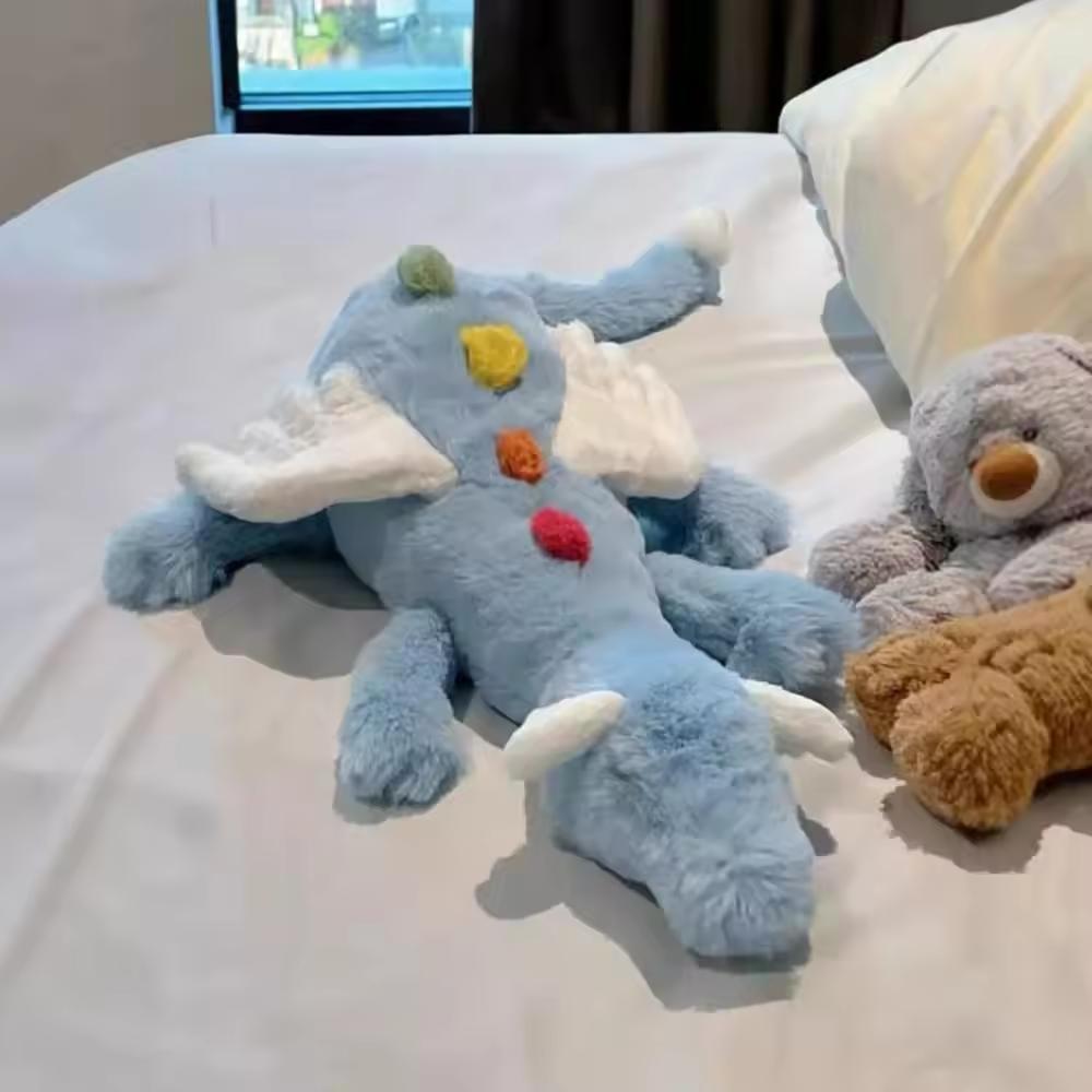 30-90cm Bambola Drago Volante Animale di Peluche Bambola di Cotone Con Ali Volanti Giocattoli di Peluche Dinosauro Decorazione Divano Casa Cuscino Morbido Regalo per Bambino