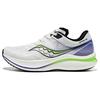 Slay Comfortable Breathable Shock Absorbing Durable Low Top Marathon Running Shoes Unisex Running Shoes White Purple S28192-16