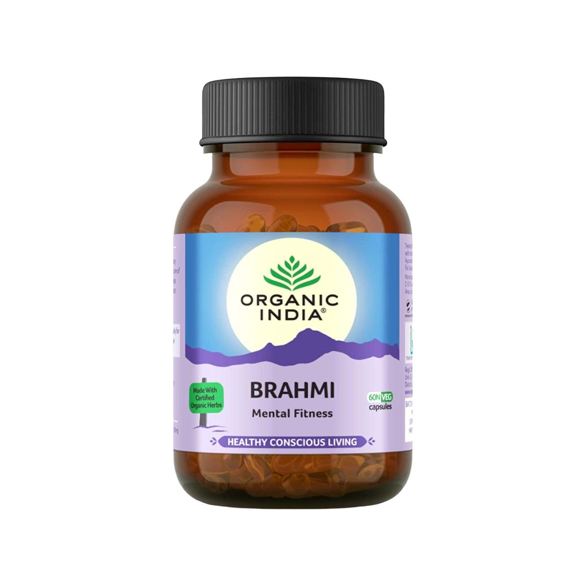 

Брахмі (60 кап, 350 мг), Brahmi, Organic India