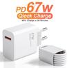 Charger 67W For Xiaomi Mi 12 12T 13 Pro Ultra Lite USB C Charger Redmi Note 11 12 Turbo Poco F5 X5 Pro Fast Charger