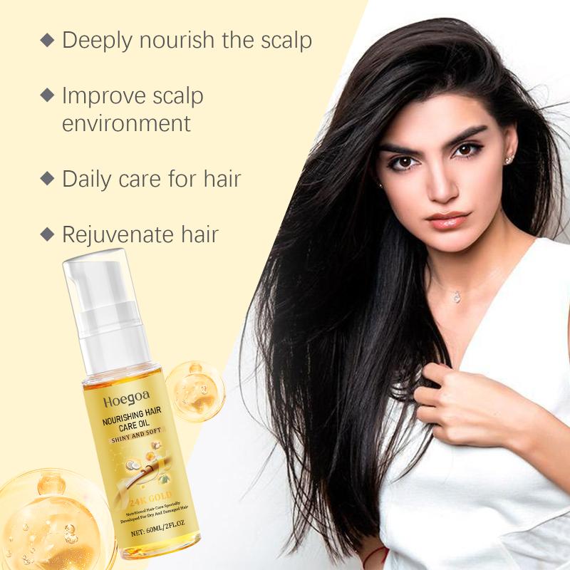 Hair Oil That Nourishes And Conditions Dry, Frizzy Hair, Leaving It Shiny And Non-Greasy.