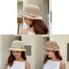 Summer Breathable Woven Sun Hat With Curved Brim For Moms And Outdoors