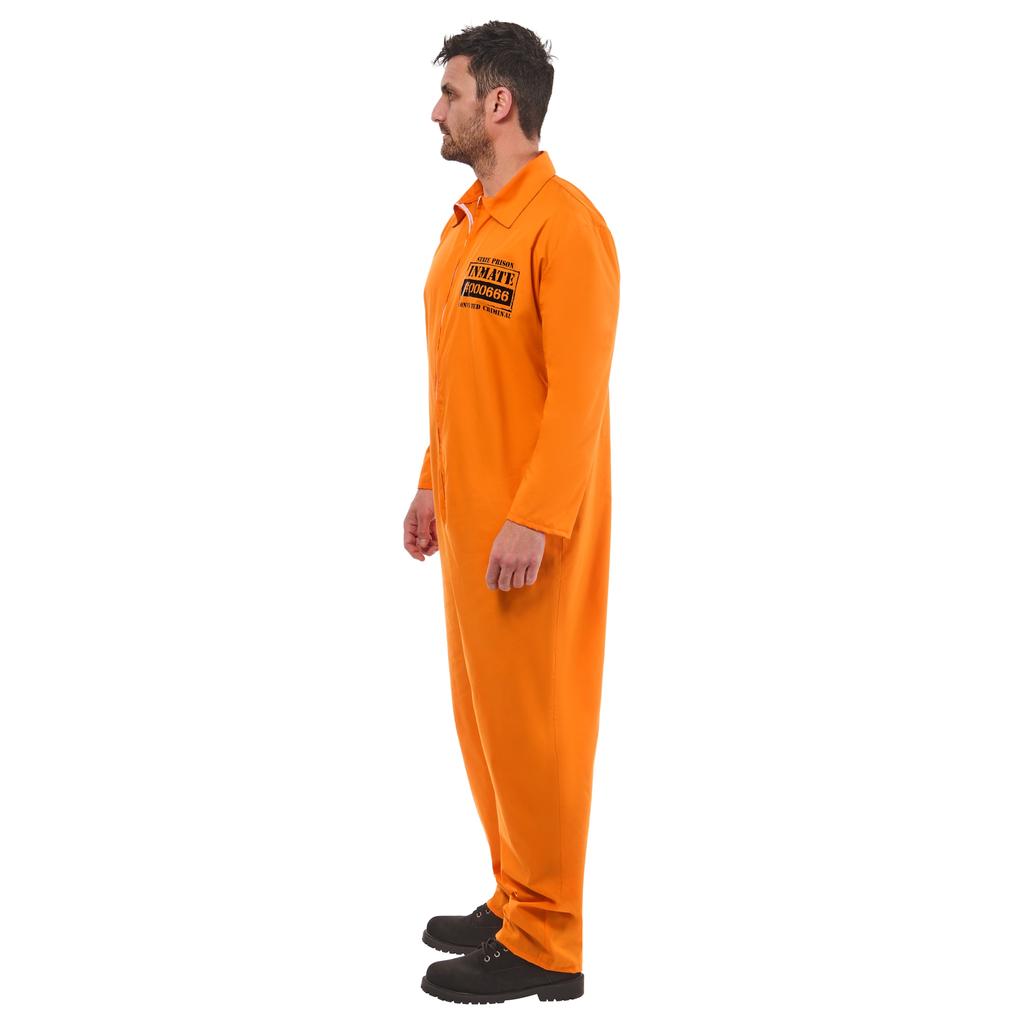 Bristol Novelty Sträflingskostüm für Erwachsene, Unisex