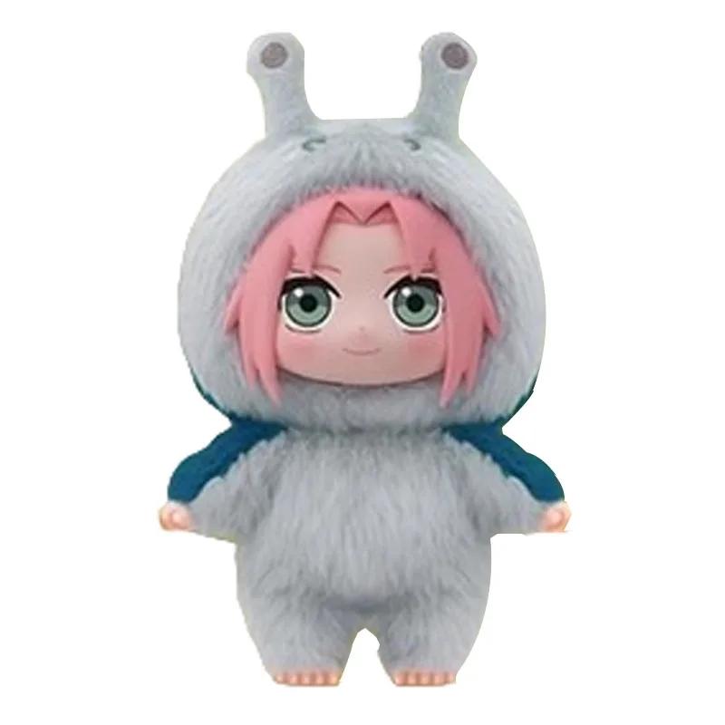 Hot Naruto Itachi Sasuke Kakashi Gaara Series Blind Box Trendy Toy Figure Plush Pendant Collection Birthday Present