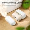 Leakproof Soap Case For Bathroom And Travel Plastic Soap Container with Drainage Design Prevents Mess for Business Trip