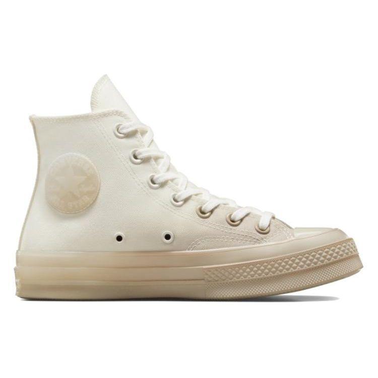 Converse Chuck 70 Versatile Durable High-Top Canvas Sneakers Unisex Sneakers White-Gradient A07086C