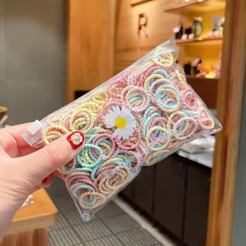 Gentle Baby Hair Elastic Band - Soft, Non-Pulling Rubber Bands for Children's Hair & Baby Headbands