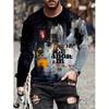 Women O Neck Long Sleeve 3d Print T Shirt