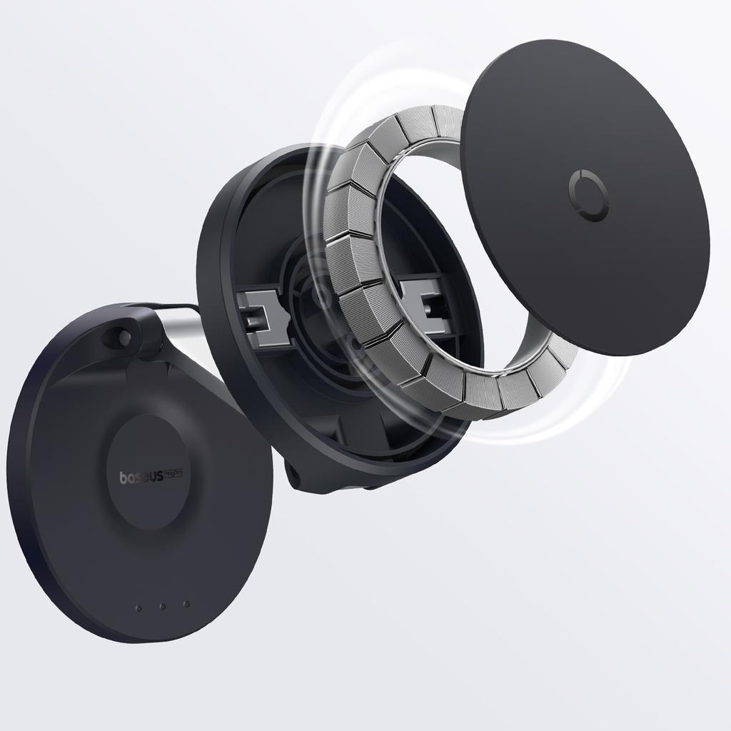 Baseus MagPro Adjustable Magnetic Smartphone Holder In Black